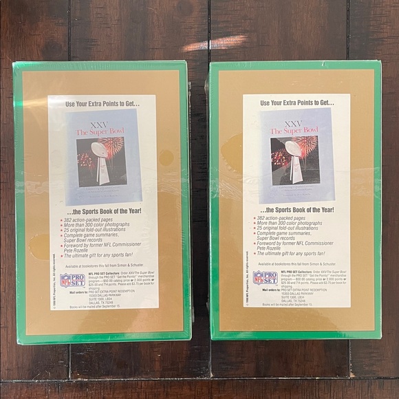 2 pack. NFL Pro Set. 1990 - Picture 5 of 5